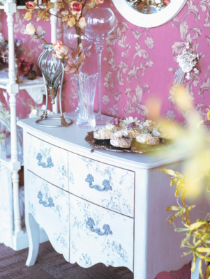 布花作家千里様ギャラリー内